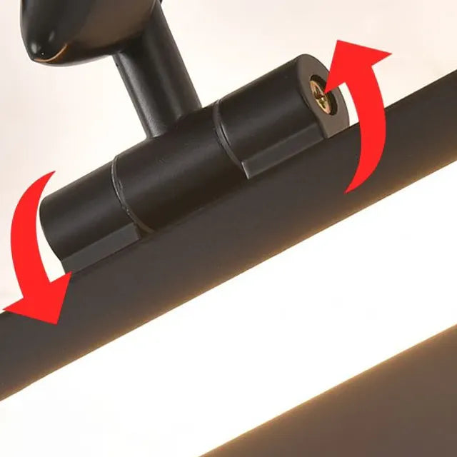 Bad Spiegelleuchte mit Schalter im retro einfachen Stil - Clowas.de