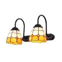 Wandleuchte bunt im retro Blumenstil amerikanisch - Clowas.de