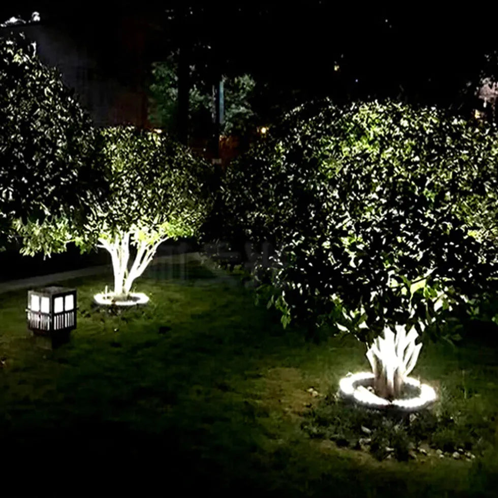Bodenleuchten Solar Außen Outdoor Rund Wasserdicht Simplizität - Clowas.de