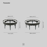 Bodenleuchten Solar Außen Outdoor Rund Wasserdicht Simplizität - Clowas.de