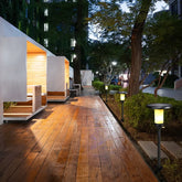 Bodenstrahler Außenbereich elegantes Design energiesparend robust langlebig - Clowas.de