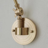 wandleuchte mit schirm elegante vintage design mit klapparm - Clowas.de