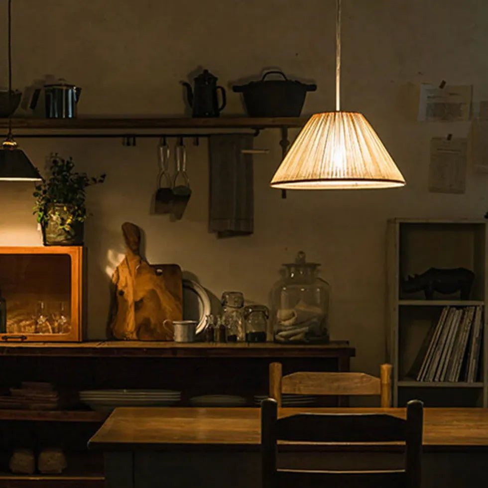 Büro Hängeleuchte im japanischen Retro Stil - Clowas.de