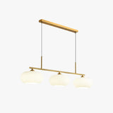 Esszimmer Hängelampe LED Glas weiß modern - Clowas.de