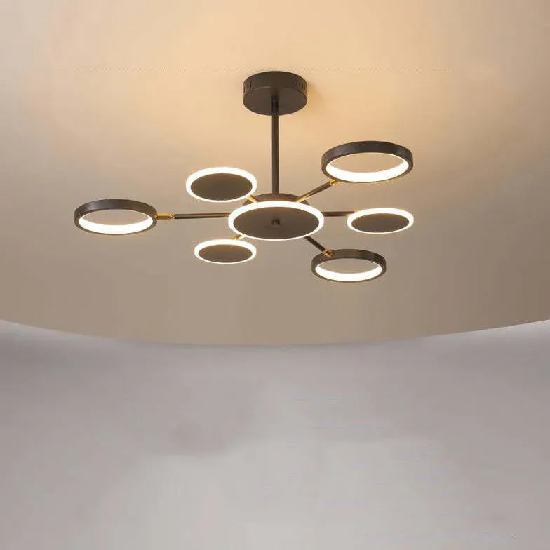 Decken Kronleuchter LED moderne leichte Luxusvariante - Clowas.de