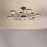 Decken Kronleuchter LED moderne leichte Luxusvariante - Clowas.de