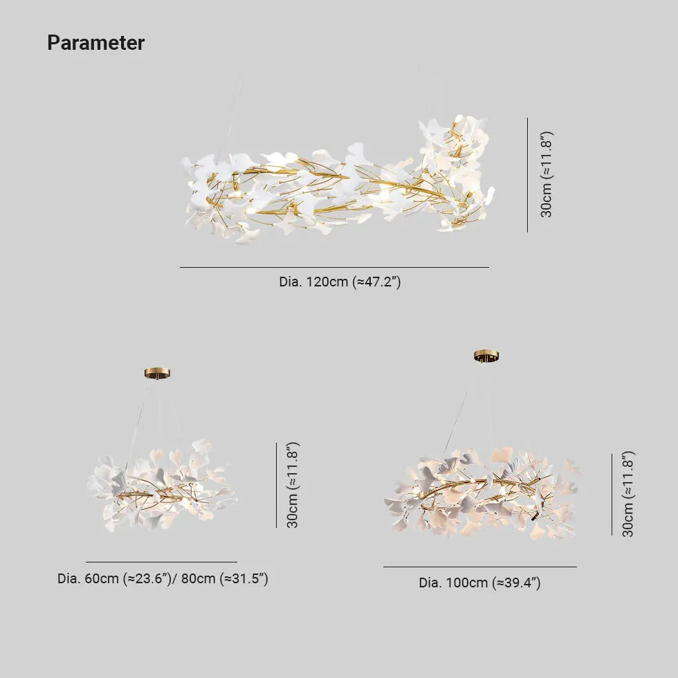 Deckenlampe Kronleuchter mit leichtem Blütenblattdesign - Clowas.de