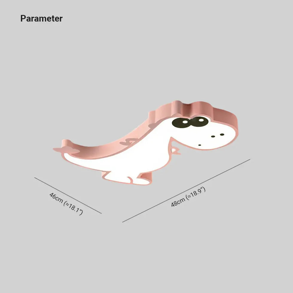 Deckenleuchte Babyzimmer LED Cartoon Dinosaurier Augenfreundlich - Clowas.de