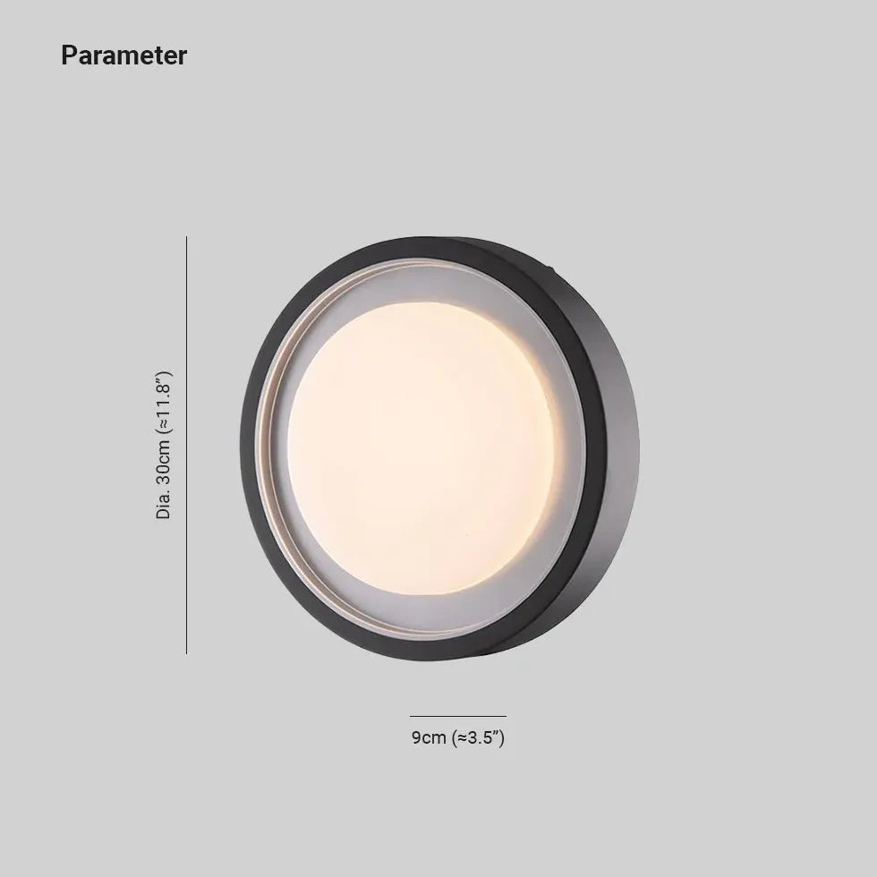 Deckenleuchte für Terrasse LED wasserdicht schwarz - Clowas.de