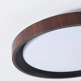 Deckenleuchte mit Holzrahmen nordischer moderner Stil - Clowas.de