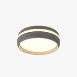 Deckenleuchte rund schwarz nordischer moderner Stil - Clowas.de