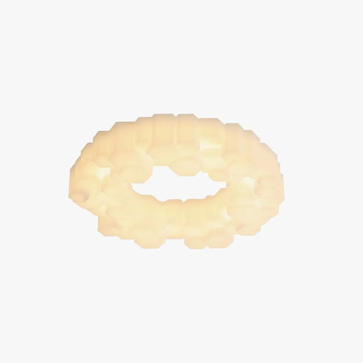 Deckenleuchte rund weiß modern nordisch Design - Clowas.de