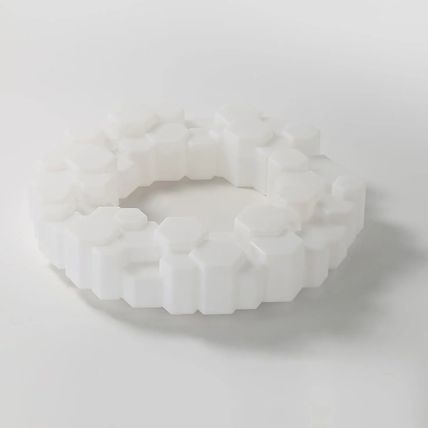 Deckenleuchte rund weiß modern nordisch Design - Clowas.de