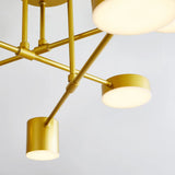 Deckenleuchte Schwarz 6 flammig modern und einfach - Clowas.de