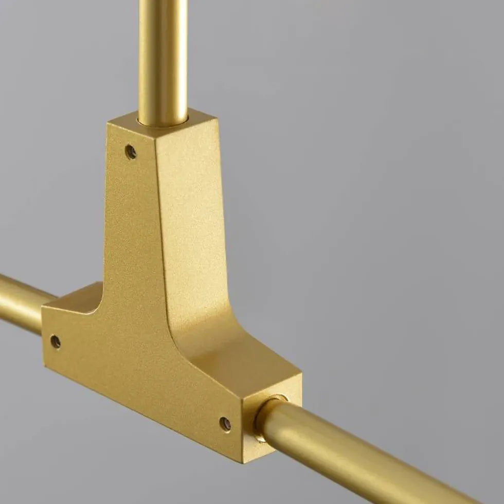 Deckenleuchte weiß gold nordischer leichter Luxus - Clowas.de