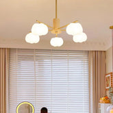 Deckenleuchten Gold im japanischen Creme-Stil für Wohnzimmer - Clowas.de