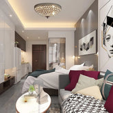 Deckenleuchten Kristall Modern Luxuriöse Innenraum Deckenlampe - Clowas.de