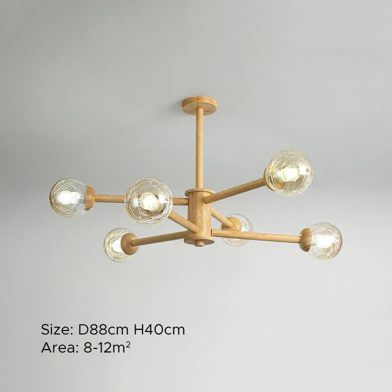 deckenleuchten mit holz nordischer stil und japanische eleganz - Clowas.de