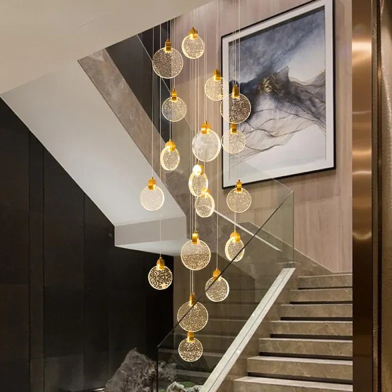 Deckenleuchten Treppenhaus nordisch modern leicht luxuriös - Clowas.de