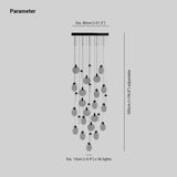 Deckenleuchten Treppenhaus nordisch modern leicht luxuriös - Clowas.de