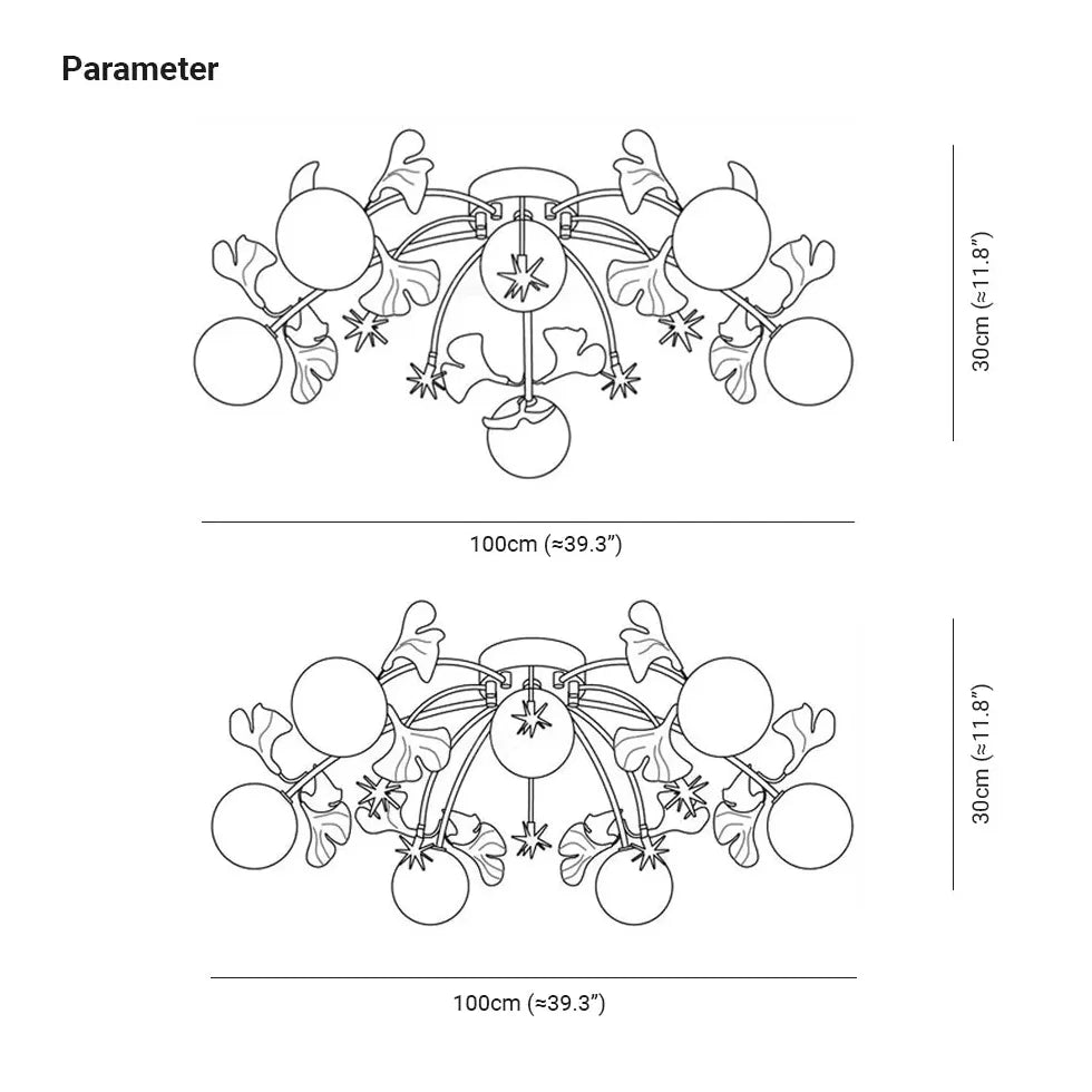 Deckenleuchten Wohnzimmer dimmbar nordisch minimalistischer Stil - Clowas.de