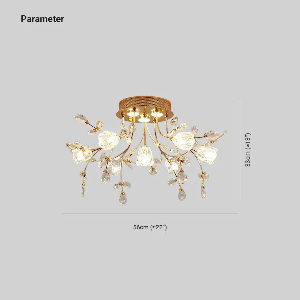 Deckenleuchten Wohnzimmer dimmbar moderne runde kristalllampe - Clowas.de