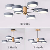 Deckenleuchten wohnzimmer led nordischer moderner Stil - Clowas.de