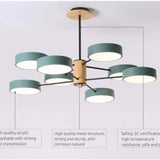 Deckenleuchten wohnzimmer led nordischer moderner Stil - Clowas.de