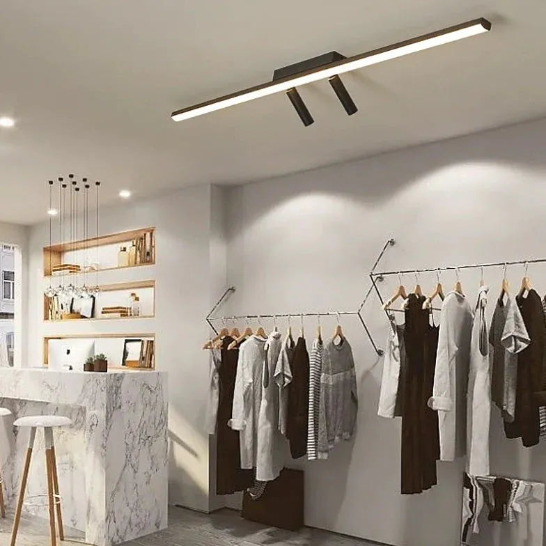 Deckenstrahler für Wohnzimmer in modernem langen Design - Clowas.de