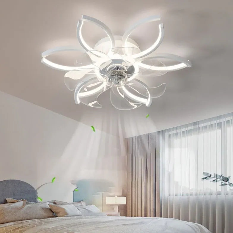 Deckenventilator mit LED Licht im modernen Design - Clowas.de