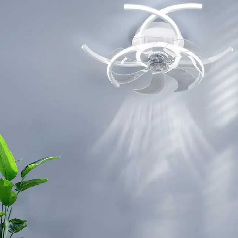 Deckenventilator mit LED Licht im modernen Design - Clowas.de