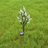 dekoleuchten garten solar zauberhafte blätter und blütenlicht - Clowas.de