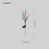 dekoleuchten garten solar zauberhafte blätter und blütenlicht - Clowas.de