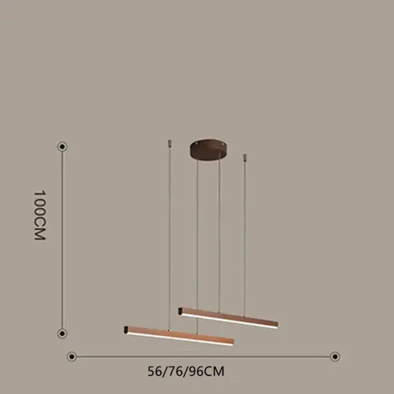 Design Hängelampe Esstisch Nordisch Minimalistisch Lang - Clowas.de