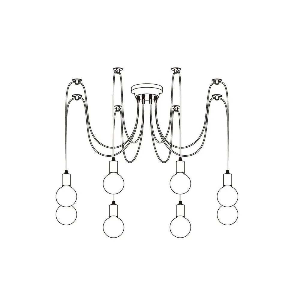 Design Pendelleuchte Wohnzimmer im industriellen Vintage-Stil - Clowas.de