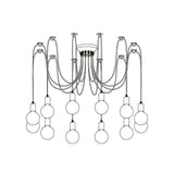 Design Pendelleuchte Wohnzimmer im industriellen Vintage-Stil - Clowas.de