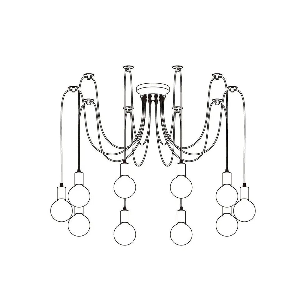 Design Pendelleuchte Wohnzimmer im industriellen Vintage-Stil - Clowas.de