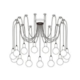 Design Pendelleuchte Wohnzimmer im industriellen Vintage-Stil - Clowas.de