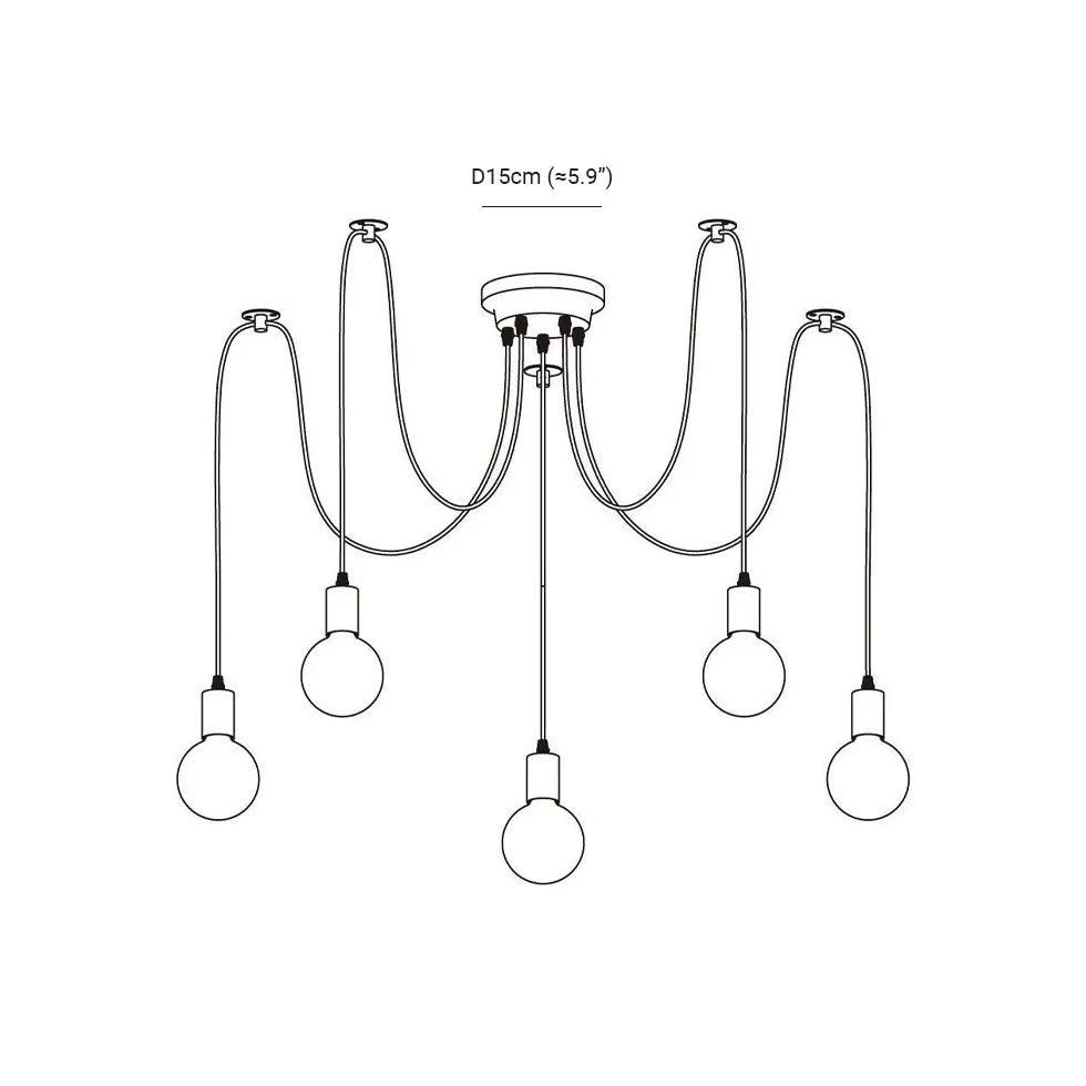 Design Pendelleuchte Wohnzimmer im industriellen Vintage-Stil - Clowas.de