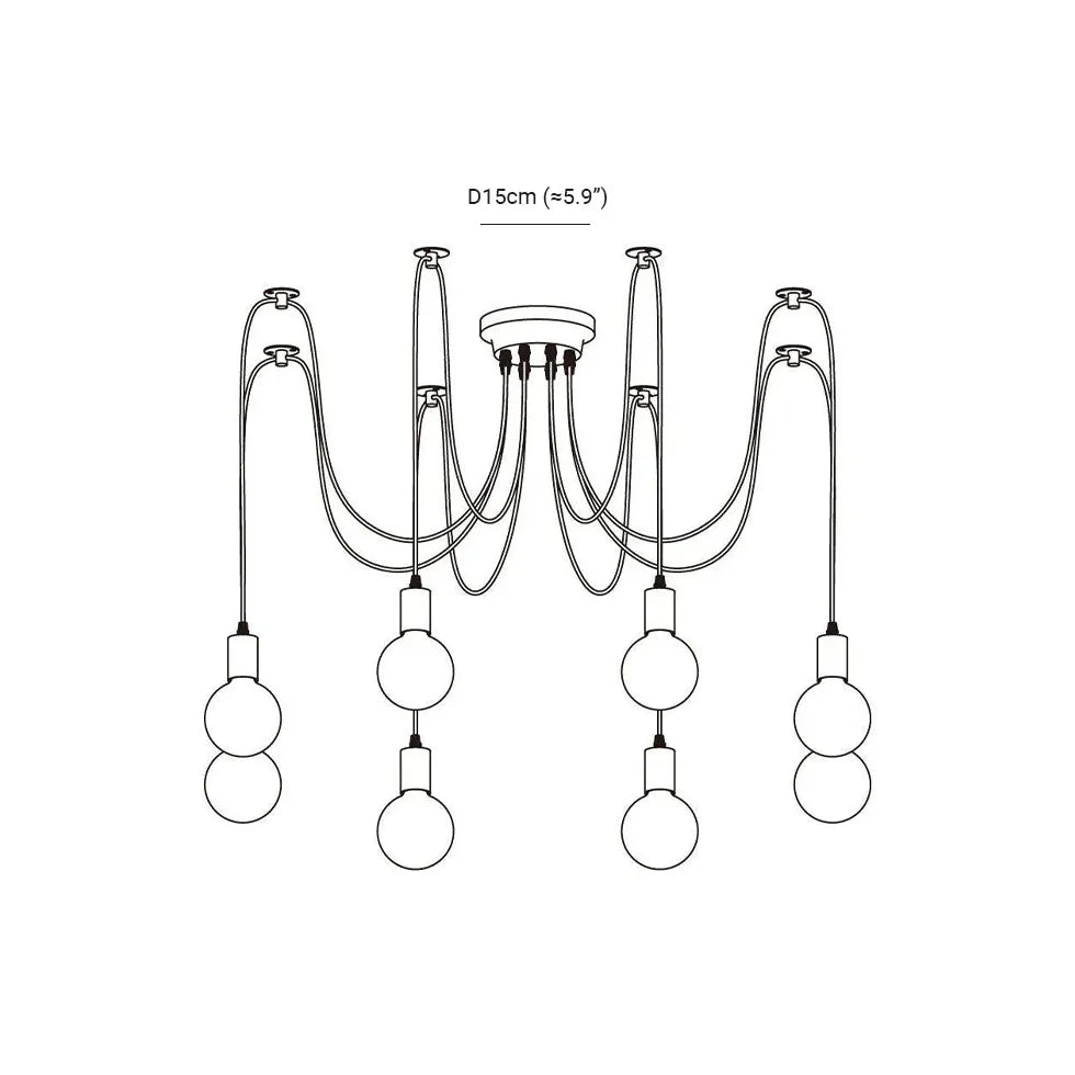 Design Pendelleuchte Wohnzimmer im industriellen Vintage-Stil - Clowas.de