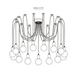 Design Pendelleuchte Wohnzimmer im industriellen Vintage-Stil - Clowas.de