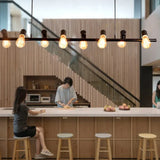 Design Pendelleuchten Esstisch im industriellen Eisenstil - Clowas.de