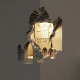 Design Wandleuchte innen modernes und schlichtes rundes Design - Clowas.de