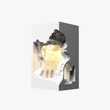 Design Wandleuchte innen modernes und schlichtes rundes Design - Clowas.de