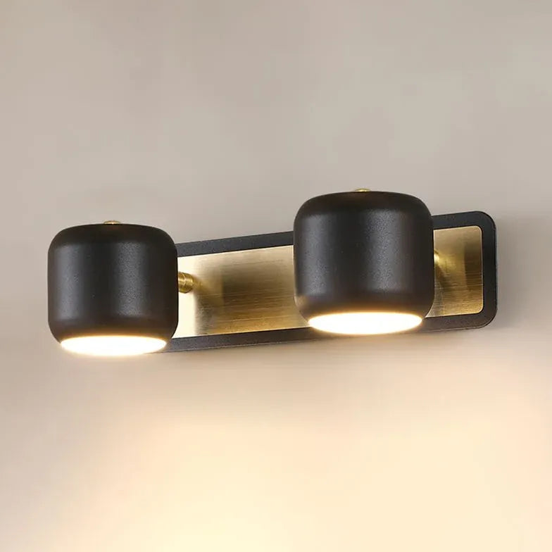 Design Wandleuchten innen zylindrisch verstellbar in Schwarz - Clowas.de