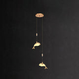 Pendelleuchte Gold Kristall modernes elegantes Wohnambiente - Clowas.de