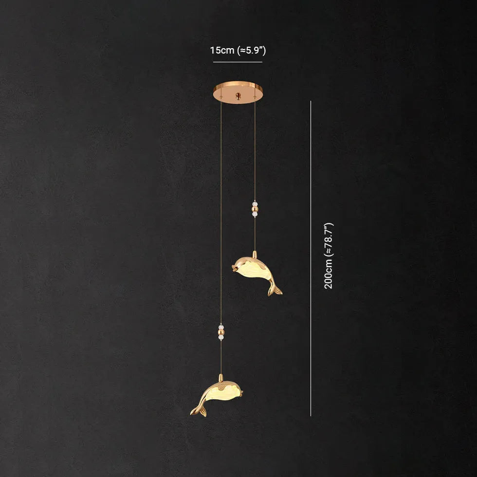 Pendelleuchte Gold Kristall modernes elegantes Wohnambiente - Clowas.de