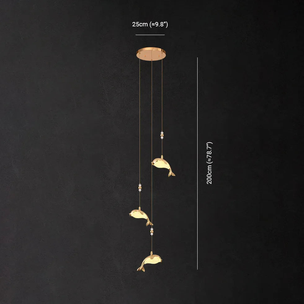 Pendelleuchte Gold Kristall modernes elegantes Wohnambiente - Clowas.de