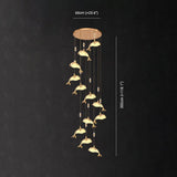 Pendelleuchte Gold Kristall modernes elegantes Wohnambiente - Clowas.de