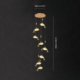 Pendelleuchte Gold Kristall modernes elegantes Wohnambiente - Clowas.de